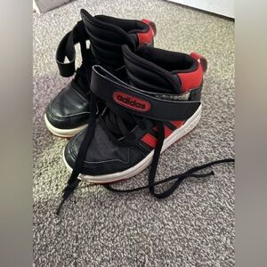 Little boy Addidas shoes